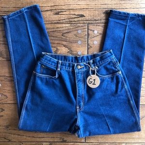 80's Vintage Jeans, thrifted denim, jeans